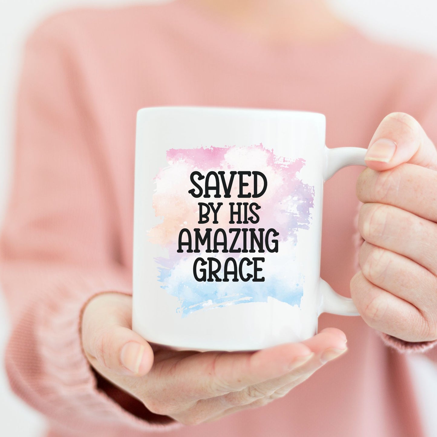 MUG-Saved By Grace