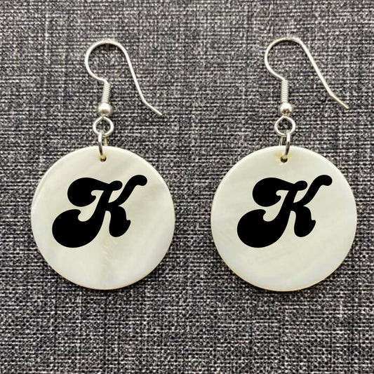 Earrings LumaShell Monogram