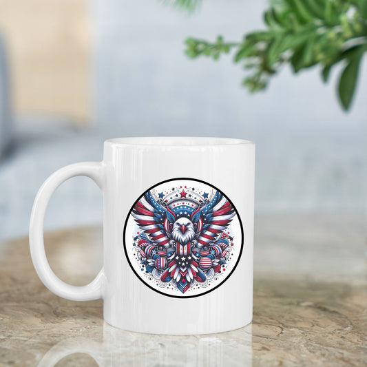 MUG- Patriotic Eagle