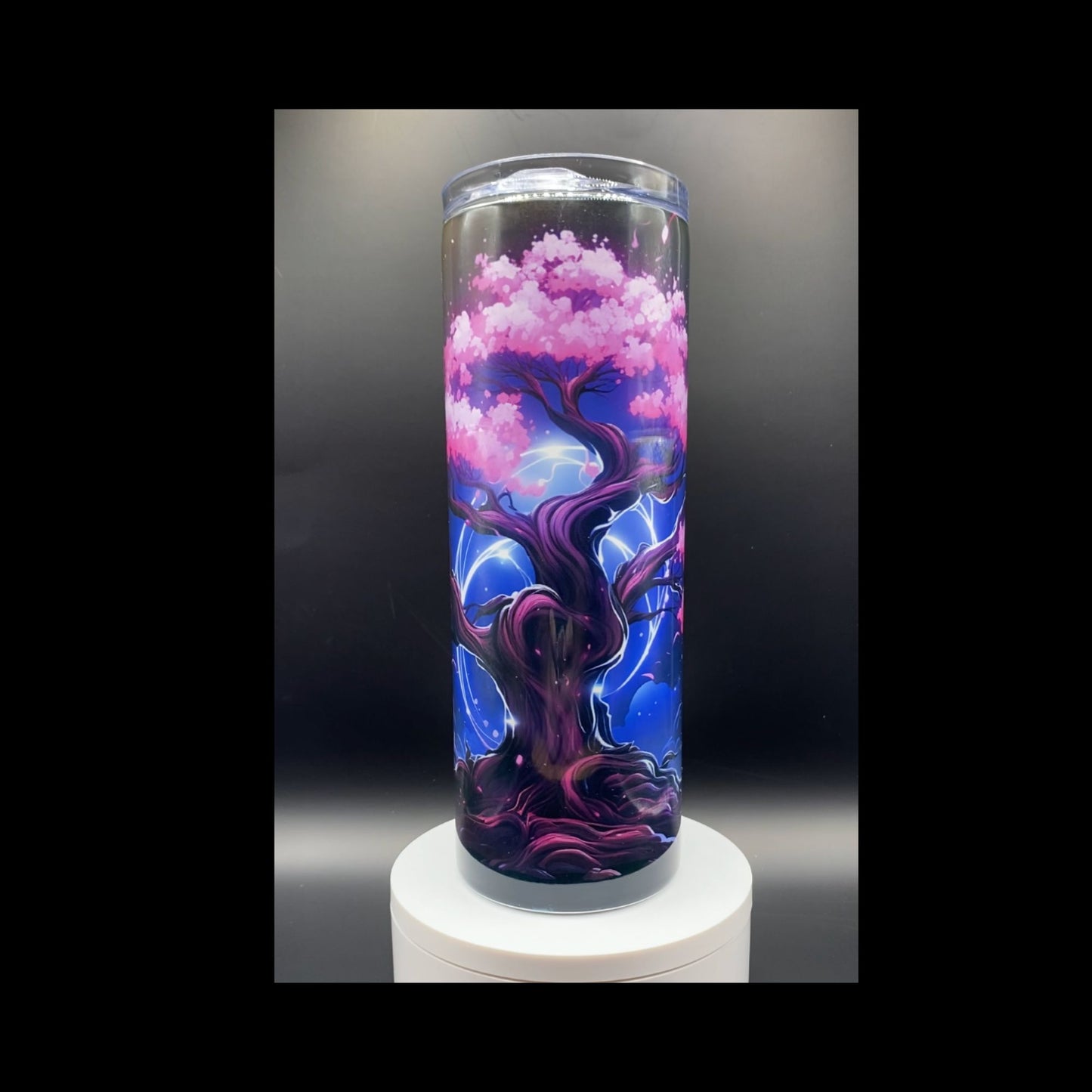 Tumbler Dark Cherry Blossom