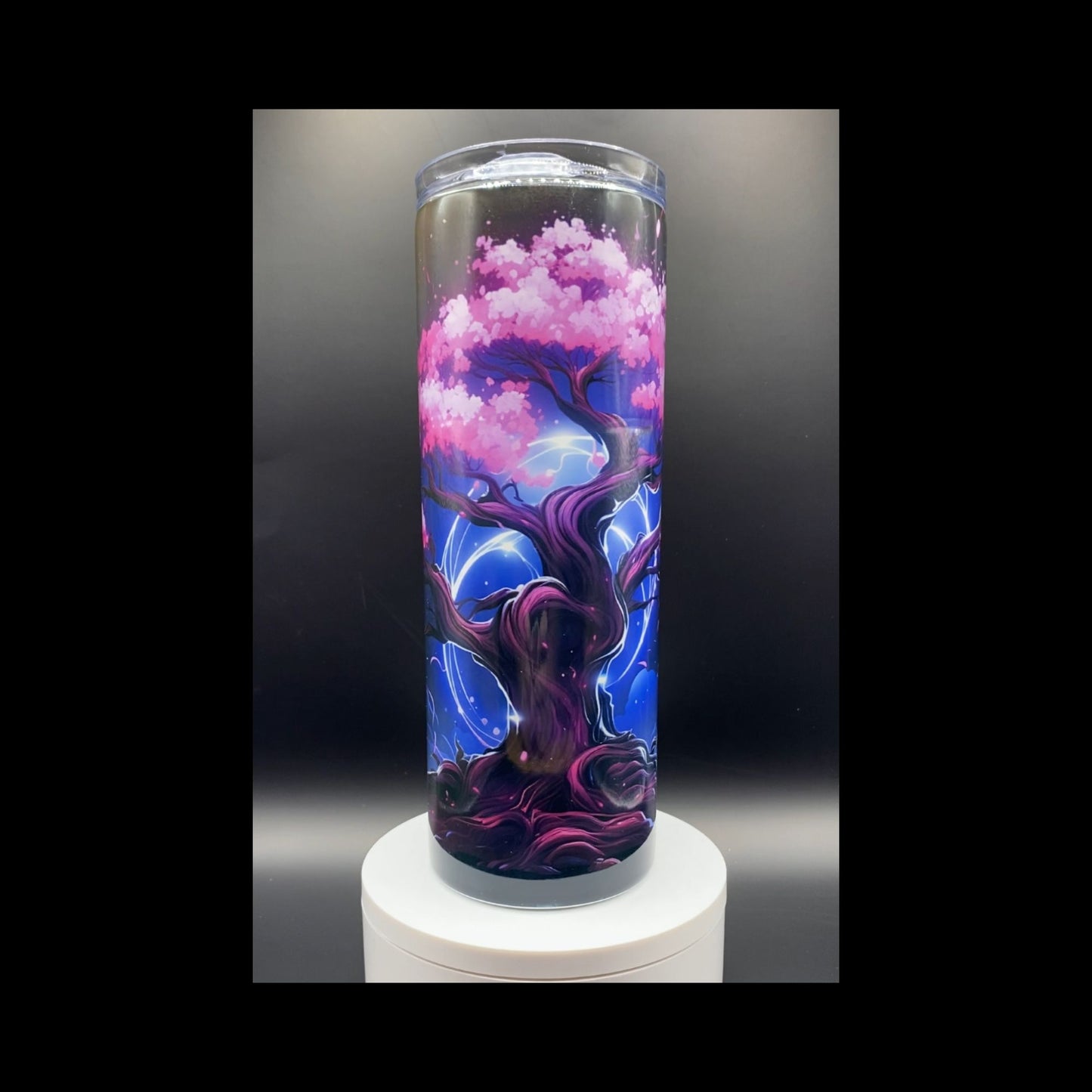 Tumbler Dark Cherry Blossom